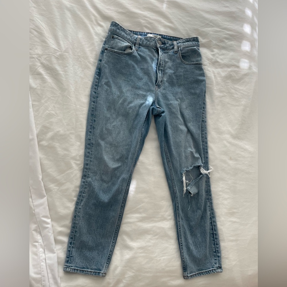 Abercrombie curve love skinny high rise 29 8 short